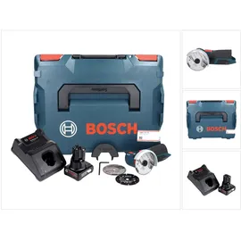 Bosch GWS 12V-76 Professional inkl. 1 x 6,0 Ah Akku + Ladegerät + L-Boxx