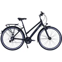 HAWK Trekking Lady Premium Fahrrad Damen 28 Zoll 48 cm 24 Gang Kettenschaltung 48 CM