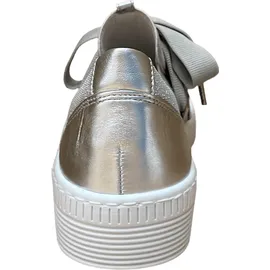 Gabor Sneaker Damen Silber 38