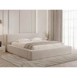 GRAINGOLD Polsterbett, Beige, Textil, 140x200 cm, Schlafzimmer, Betten, Polsterbetten