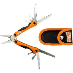 Bahco Taschenmesser Multifunktionswerkzeug inkl. Tasche mit 18 Funktionen