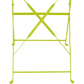 Mojawo 3tlg Bistroset Gartenmöbelset Outdoormöbel Balkon klappbar Farbauswahl - Grün