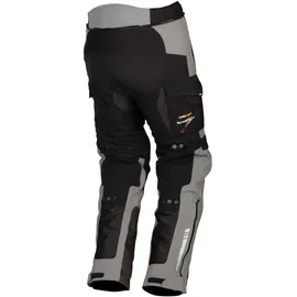Modeka AFT Air Textilhose wasserdicht - Grau/Schwarz - Lang L
