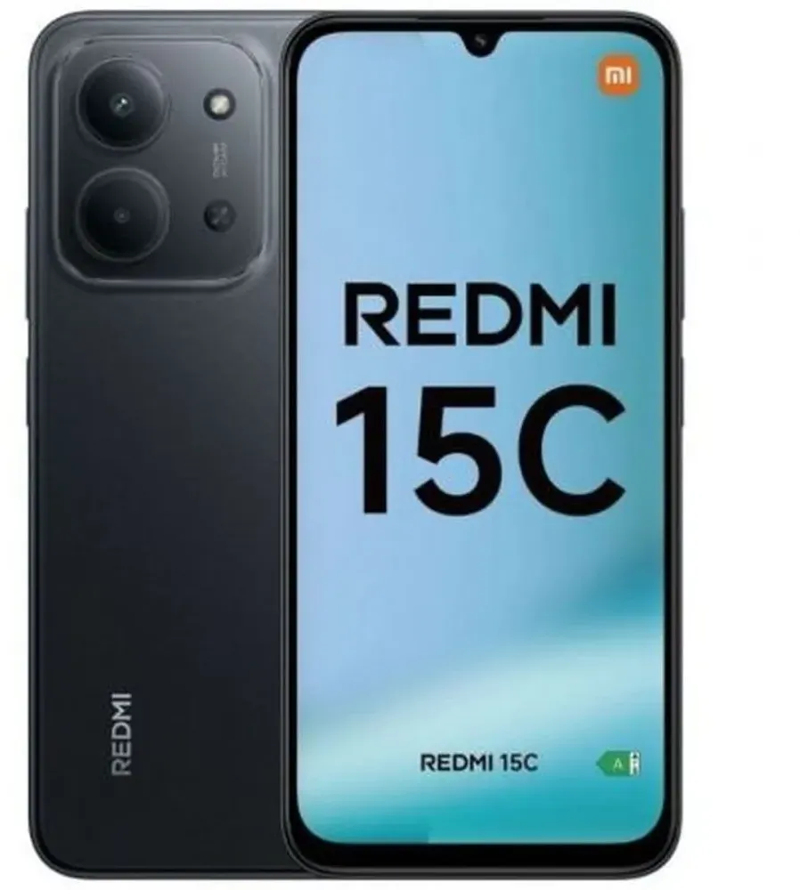 Smartphone Xiaomi REDMI 15C 4-256 BK Octa Core 4 GB RAM 256 GB Schwarz 6,9