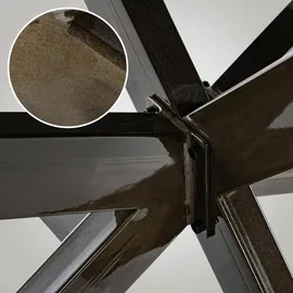 CLP Biloxi Tischbeine Sternform  schwarz