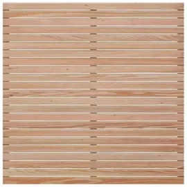Delta Sichtschutzzaun Rhombus 180 x 180 cm Lärche 