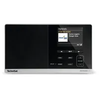 TechniSat DigitRadio 216 DAB+, FM Radio Tragbar (Schwarz, Silber)