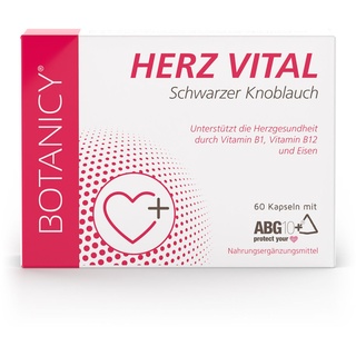 Botanicy Herz Vital Schwarzer Knoblauch