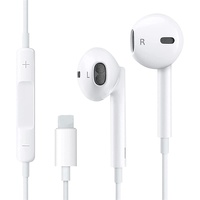 [Apple MFi-Zertifiziert] In-Ear-Kopfhörer mit Kabel, Stereo-Sound-Kopfhörer mit Mikrofon und Lautstärkeregler für iPhone 11/11 Pro/13/12 Pro/12 Pro Max/Mini/XS/XR/X/SE/SE/7/7/7/7/7. 40/42 DE Mehr