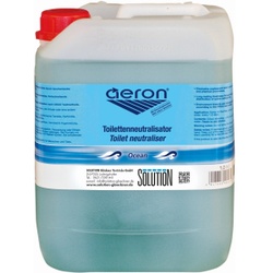 AERON® Toilettenneutralisator Ocean, Luftreiniger zur schnellen Beseitigung von unangenehmen Toilettengerüchen, 5 Liter - Kanister