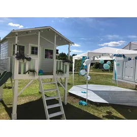 4iq group Spielhaus GUCIO 239 x 190 x 256 cm Grün