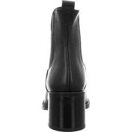 TAMARIS Damen Chelsea mit Blockabsatz Leder, schwarz, 37 EU
