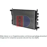AKS DASIS Kühler, Motorkühlung 090680N für Ford Escort V Orion III Classic