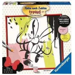 RAVENSBURGER 29698 Malen nach Zahlen Modern Minnie