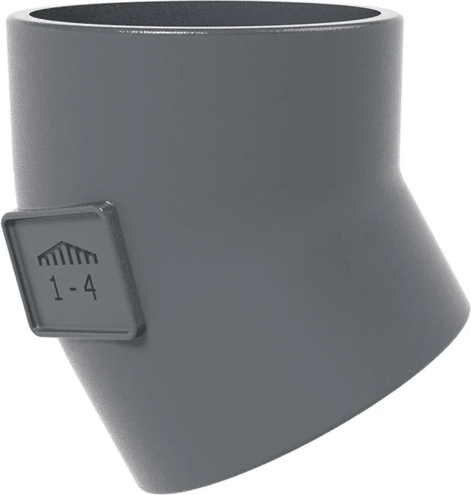 KML-Bogen DN 50, 30 Grad