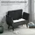 Homcom Sitzbank mit Stauraum Armlehnen Polsterbank mit Samtoptik, Sitztruhe mit Holzbeine, Truhenbank für Wohnzimmer Schlafzimmer Flur 107 x 42 x 65 cm, Esszimmer, Bänke, Sitzbänke