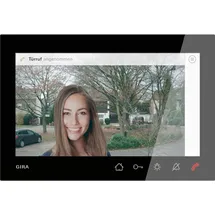 Gira Wohnungsstation Video AP 7 1209005 schwarz matt