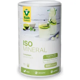Raab Vitalfood Iso-Mineral Limette Pulver 600 g