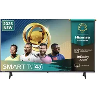 Hisense 43A6Q 43" 4K Led Tv - Black
