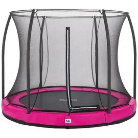 Salta Comfort Edition Ground 183 cm inkl. Sicherheitsnetz pink