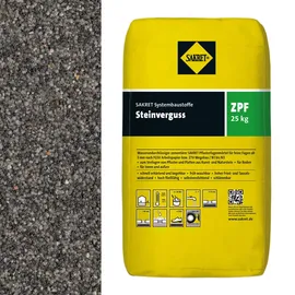 Sakret Steinverguss ZPF Anthrazit 25 kg