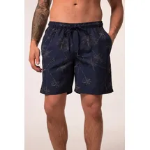 Jp1880 Badeshorts Bauchfit blau 8XL