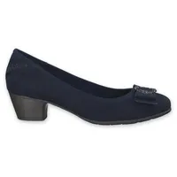 S.Oliver Damen Pumps mit Schleife Kleiner Absatz, Blau (Navy),