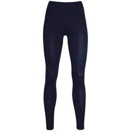 TRIGEMA Leggings "TRIGEMA Leggings aus Baumwolle/Elastan", Mädchen, Gr. 80, Normalgrößen, blau (navy), Feinripp, 95% Baumwolle, 5% Elastan, Basic, Hosen Leggings