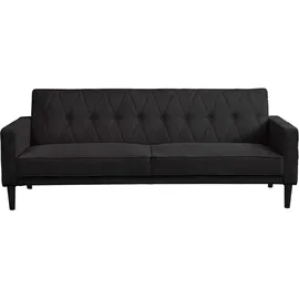 dorel home Schlafcouch 100% Polyester 3-Sitzer Grau