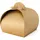 Partydeco Geschenkbox 10 St. 8,5 x 7 cm Braun/Beige