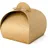 Partydeco Geschenkbox 10 St. 8,5 x 7 cm Braun/Beige