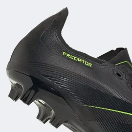 adidas Predator League MG Herren Core Black/Carbon/Lucid Lemon 43 1/3
