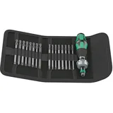 WERA Bit-Schraubendreher Kraftform Kompakt 60 RA 17-tlg. PH1