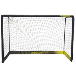 Fußballtor aus schwarzem Stahl - 2.4 x 1.6 m SCHWARZ|GELB sans taille