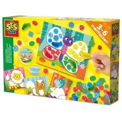 SES Creative Bastelset Montessori Farben+Materialien 8710341140625 SES Creative