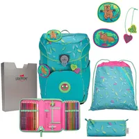 DerDieDas ErgoFlex Easy Superflash Schulranzenset 5-teilig Paradise