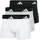 Boxershorts Schwarz Weiß Grau XL 3er Pack