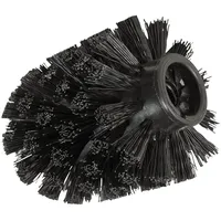 Wenko Bürstenkopf Ersatz Schwarz (Ø 8 cm)