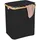 Wenko Wäschekorb Ecori 41 x 50 cm Polyester Schwarz