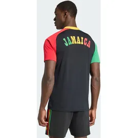 adidas Jamaika 26 Auswärtstrikot 2024 schwarz Herren Gr. S