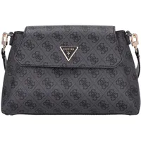 GUESS Umhängetasche Sora Girlfriend Flap Shoulder Bag coal logo