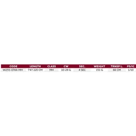 Westin W2 Finesse Shad Travel 2,20m MH 10-28g 4Sec Reise-Jigrute