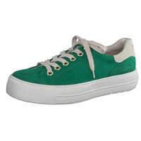 Paul Green Sneaker grün Leder