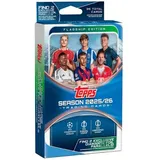 Topps Flagship UEFA Club Competitions Soccer Hanger Box Blau/Schwarz 2025/26
