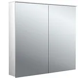 EMCO flat 2 Design LED-Lichtspiegelschrank 80cm, mit Lichtsegel, 2 Türen 979706403