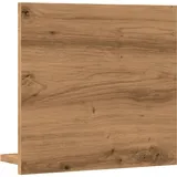 vidaXL Badspiegel mit Ablage Artisan-Eiche 40x11x37 cm Holzwerkstoff