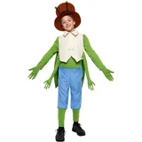 Maskworld Flip Grashüpfer Kostüm für Kinder - Biene Maja Tierkostüm für Kinder - Kindergröße: 158-164 - Verkleidung zu Karneval, Halloween & Motto-Party