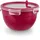Emsa CLIP & MICRO Mikrowellendose rund Lunchbox, Frischhaltedose, Kunststoff, rot,