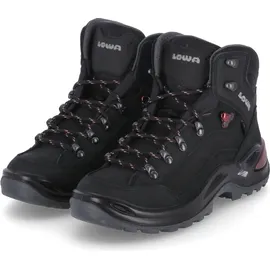 Lowa Renegade GTX Mid Damen Schwarz/Pflaume 38
