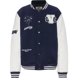 ON VACATION Club College Collegejacke in navy, Größe S - blau
